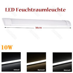 LED Röhre Feuchtraumleuchte Werkstatt Garage Lampe Deckenleuchte Lamp 90cm 120cm