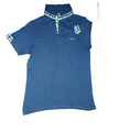 Hugo Boss green label Herren Polo Shirt Hemd Poloshirt Sommer regular Gr XL blau