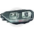 Hauptscheinwerfer links H15 H7 mit Tagfahrlicht Stellmotor LWR für VW Golf