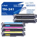 4-5er TONER für BROTHER MFC-9142CDN -9332CDW 9340CDW HL-3142CW DCP9022CDW TN241