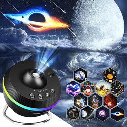 13 in 1 LED Galaxy Projektor Sternenhimmel Lampe Nebula Starry Erde Nachtlichter