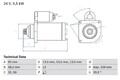 BOSCH Starter Anlasser Startanlage ohne Pfand 0 986 025 060