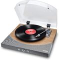 Ion Audio Premier LP Vinyl Plattenspieler Bluetooth Braun Holzfarbe SEHR GUT