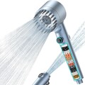 Meko Hochdruck Handbrause mit 15-Schichten Filtration – Effizient, Wasser Spa...