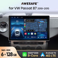 Für VW Passat B6 B7 CC Magotan 128G Android 13 Autoradio CarPlay GPS Navi RDS