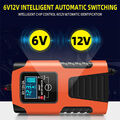 Batterieladegerät 6V-12V Auto KFZ Intelligentes Batterie Ladegerät PKW Akku Neu