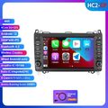 8" Android 12 Autoradio Für Mercedes-Benz A/B Klasse/Vito W169 W639 W245 GPS Nav