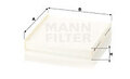 ORIGINAL MANN-FILTER INNENRAUMFILTER FILTER POLLENFILTER RENAULT CU 22 011