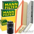 MANN FILTER INSPEKTIONSPAKET passend für 2.0 TSI 150-204 PS VW T5 T6 BUS CAMPER