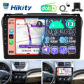 DAB+ 2+64GB Android13 Autoradio CarPlay GPS NAVI WIFI Für Suzuki Alto 2009-2016
