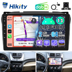 DAB+ 2+64GB Android13 Autoradio CarPlay GPS NAVI WIFI Für Suzuki Alto 2009-2016