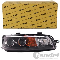 TYC HAUPTSCHEINWERFER H1/H1/H3 RECHTS passend für FIAT PUNTO KASTEN JTD 1.2-1.9