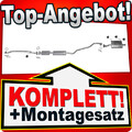 Auspuff für NISSAN ALMERA II 1.8 Stufenheck EURO3 2002-2006 +Rohr Auspuffanlage