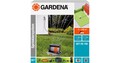 GARDENA Komplett-Set mit Versenk-Viereckregner OS 140, Sprinkl...