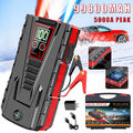99800mAh Auto KFZ Starthilfe Jump Starter Ladegerät Booster Powerbank Mit Etui