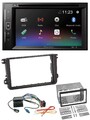 Pioneer Bluetooth MP3 USB 2DIN DAB DVD Autoradio für VW Sharan ab 10 Tiguan ab 0