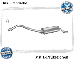Endschalldämpfer für VW T4 Transporter IV 1.9D 2.0 2.4D 2.5  Auspuff Schelle
