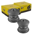 2X TEDGUM LAGERBUCHSE BLATTFEDER HINTEN BEIDSEITIG passend für FORD TRANSIT