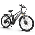 Elektrofahrrad 48V 17AH Ebike 45km/h Moped 27.5 Zoll Vollfederung E Mountainbike