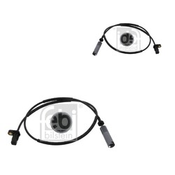 2x FEBI BILSTEIN Sensor Raddrehzahl hinten links rechts für BMW 1er 3er E87 E81