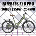 Elektrofahrrad Mountainbike 26 Zoll E-Bike 250W Shimano Pedelec Citybike 25km/h