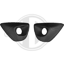 DIEDERICHS Lüftungsgitter Stoßfänger Stoßstange Vorne links vorne rechts 1897047