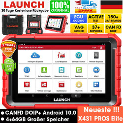 LAUNCH X431 PROS ELITE PRO3S+ KFZ Diagnosegerät Auto OBD2 Scanner ECU Coding