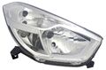Scheinwerfer rechts für Dacia Dokker + Lodgy ab 2012- DRL TFL H4 Halogen Scheibe