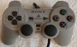 Sony Playstation 1 Dual-Shock Controller SCPH-1200 *WORKING* - PS1 PSX PSOne