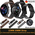Echte Leder Armband 22mm 20mm für Samsung Huawei Amazfit Smartwatch Uhrenarmband