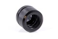 Alphacool Eiszapfen 14mm HardTube Anschraubtülle G1/4  - Deep Black