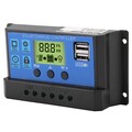 PWM 12V 24V Dual USB Solarpanel Laderegler Regler LCD-Display 30A (YJSS-30A)
