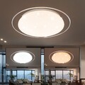 Deckenleuchte Deckenlampe LED Sterneneffekt CCT Küchenleuchte Tageslicht D 33 cm