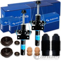 2x SACHS STOSSDÄMPFER+DOMLAGER+PROTECTION KIT VORNE für SHARAN ALHAMBRA GALAXY