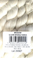 100g (5x20g) Sockenwolle weiß Garn Stricken Häkeln Merino-Mischung (53,90€/kg)