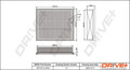 Luftfilter Filtereinsatz DP1110.10.0043 Dr!ve+ für VW GOLF III GOLF III Van
