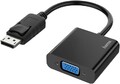 Hama Video Adapter Converter Displayport-Stecker DP auf VGA-Buchse Full-HD 1080p