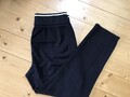 Street One  Damen Relaxhose Sweat Hose mit Gummibund Dunkelblau Gr. 38/28