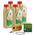4L CASTROL EDGE 5W-30 M LL-04 Motoröl MANN Ölfilter für BMW N40 N42 N43 N45 N46