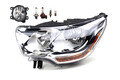 Scheinwerfer Halogen passend für Citroen C4 11/09-12/14 H7 H1 Li. Nebel Leuchtm.