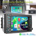 Für VW Touareg T5 Multivan DAB+ Carplay Android 14 2+64G Autoradio NAVI +Kam MIK