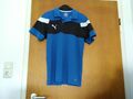 Puma Polo Shirt blau- schwarz  Dry Cell; Größe L -