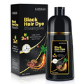 Schwarzes Haarfärbeshampoo 3 in 1 | Natürliche Kräuterfarbe