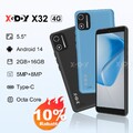 Neu Android 14 Smartphone Ohne Vertrag Handy Octa Core Dual SIM 6"/5,5" 2GB+16GB