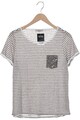 Comma T-Shirt Damen Shirt Kurzärmliges Oberteil Gr. EU 42 Weiß #h4n1itl