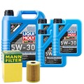Motoröl 5W30 LIQUI MOLY Longtime High Tech 8L +MANN Ölfilter