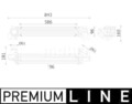 MAHLE Ladeluftkühler LLK Intercooler Kühler Ladeluft BEHR *** PREMIUM LINE ***