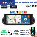32GB Carplay Für VW New Beetle 1C1 9C1 Android 14 Autoradio GPS Navi RDS FM BT