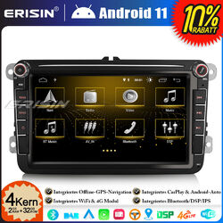 Android 12 Autoradio GPS Navi für VW Passat B6 Golf V VI 5 6 Polo CarPlay DAB+4G