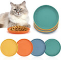 Katzennapf Flach 8 Stück Futternapf Katzenfutter, Napf Fressnapf, Katze Katzente
